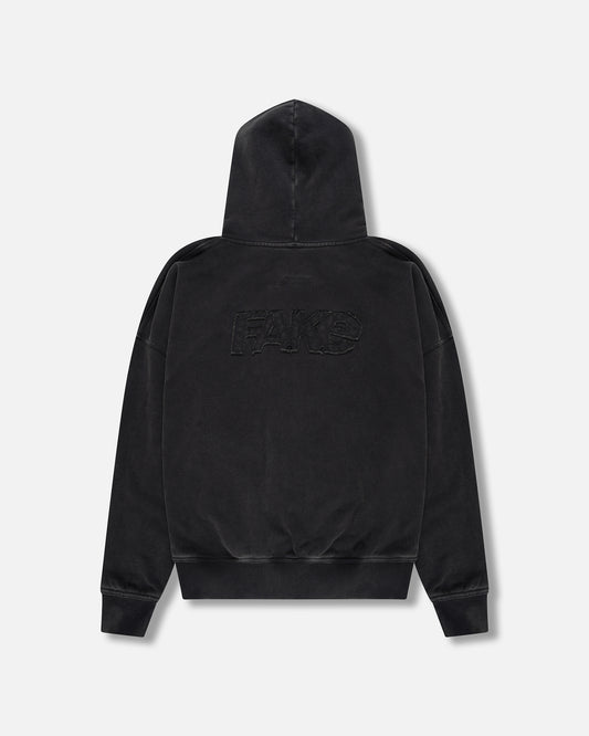 REAL ZIPPED HOODIE