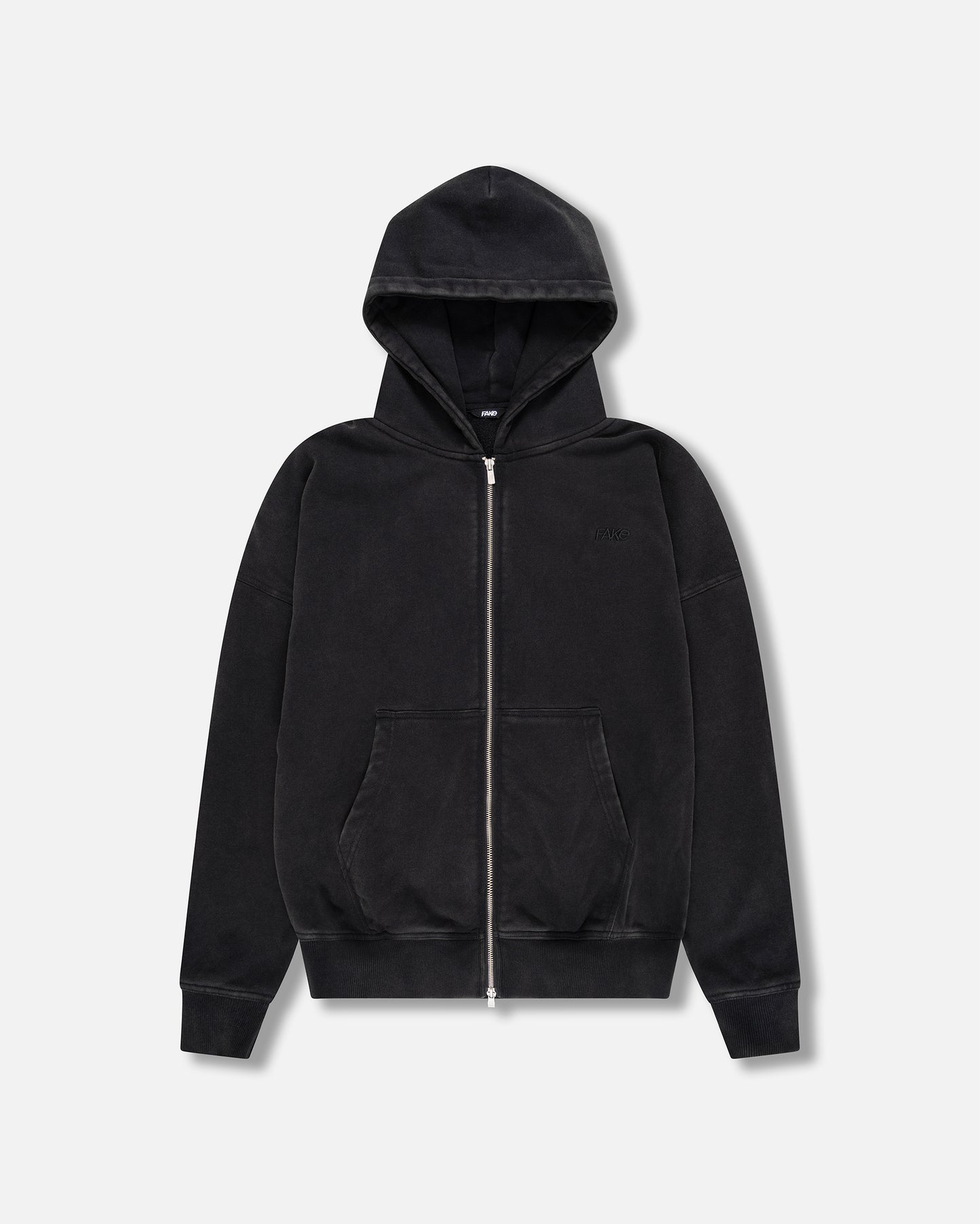 REAL ZIPPED HOODIE